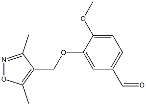 3-[(3,5-dimethyl-1,2-oxazol-4-yl)methoxy]-4-methoxybenzaldehyde