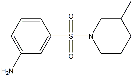 3-[(3-methylpiperidin-1-yl)sulfonyl]aniline