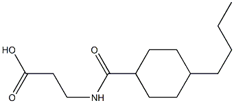  3-[(4-butylcyclohexyl)formamido]propanoic acid