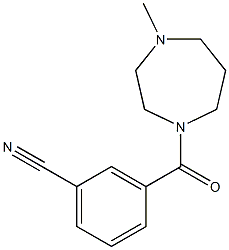 3-[(4-methyl-1,4-diazepan-1-yl)carbonyl]benzonitrile
