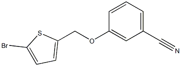 3-[(5-bromothien-2-yl)methoxy]benzonitrile