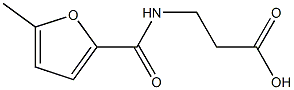 3-[(5-methylfuran-2-yl)formamido]propanoic acid 结构式