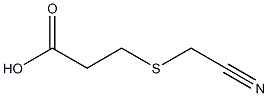 3-[(cyanomethyl)thio]propanoic acid