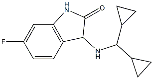  3-[(dicyclopropylmethyl)amino]-6-fluoro-2,3-dihydro-1H-indol-2-one