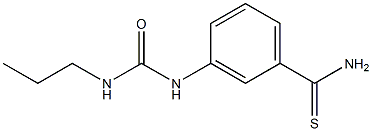 3-[(propylcarbamoyl)amino]benzene-1-carbothioamide