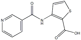 3-[(pyridin-3-ylcarbonyl)amino]thiophene-2-carboxylic acid