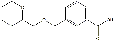 3-[(tetrahydro-2H-pyran-2-ylmethoxy)methyl]benzoic acid
