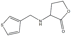 3-[(thiophen-3-ylmethyl)amino]oxolan-2-one Struktur