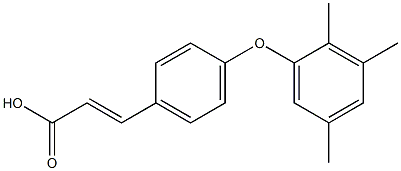 3-[4-(2,3,5-trimethylphenoxy)phenyl]prop-2-enoic acid