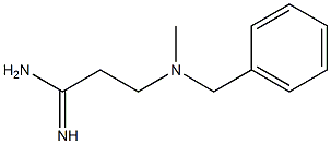 3-[benzyl(methyl)amino]propanimidamide