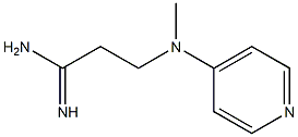 3-[methyl(pyridin-4-yl)amino]propanimidamide