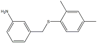 3-{[(2,4-dimethylphenyl)sulfanyl]methyl}aniline
