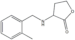 3-{[(2-methylphenyl)methyl]amino}oxolan-2-one