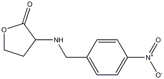 3-{[(4-nitrophenyl)methyl]amino}oxolan-2-one Structure