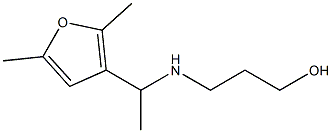 3-{[1-(2,5-dimethylfuran-3-yl)ethyl]amino}propan-1-ol