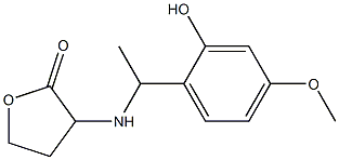 3-{[1-(2-hydroxy-4-methoxyphenyl)ethyl]amino}oxolan-2-one|