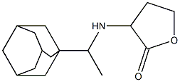 3-{[1-(adamantan-1-yl)ethyl]amino}oxolan-2-one Structure