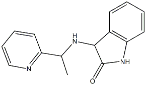 3-{[1-(pyridin-2-yl)ethyl]amino}-2,3-dihydro-1H-indol-2-one