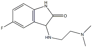 3-{[2-(dimethylamino)ethyl]amino}-5-fluoro-2,3-dihydro-1H-indol-2-one