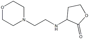 3-{[2-(morpholin-4-yl)ethyl]amino}oxolan-2-one Structure