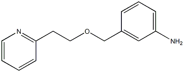  3-{[2-(pyridin-2-yl)ethoxy]methyl}aniline