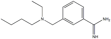 3-{[butyl(ethyl)amino]methyl}benzenecarboximidamide