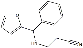 3-{[furan-2-yl(phenyl)methyl]amino}propanenitrile