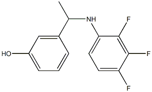 3-{1-[(2,3,4-trifluorophenyl)amino]ethyl}phenol|