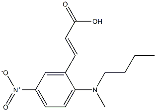 3-{2-[butyl(methyl)amino]-5-nitrophenyl}prop-2-enoic acid