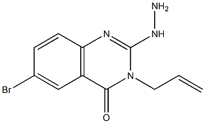 3-allyl-6-bromo-2-hydrazinoquinazolin-4(3H)-one