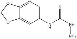 3-amino-1-2H-1,3-benzodioxol-5-ylthiourea Structure