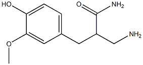 3-amino-2-[(4-hydroxy-3-methoxyphenyl)methyl]propanamide