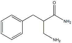 3-amino-2-benzylpropanamide Structure