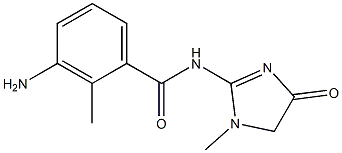 3-amino-2-methyl-N-(1-methyl-4-oxo-4,5-dihydro-1H-imidazol-2-yl)benzamide