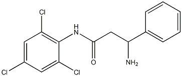 3-amino-3-phenyl-N-(2,4,6-trichlorophenyl)propanamide