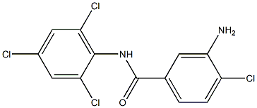 3-amino-4-chloro-N-(2,4,6-trichlorophenyl)benzamide