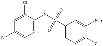 3-amino-4-chloro-N-(2,4-dichlorophenyl)benzene-1-sulfonamide