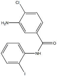 3-amino-4-chloro-N-(2-iodophenyl)benzamide Structure