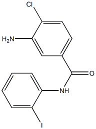  3-amino-4-chloro-N-(2-iodophenyl)benzamide