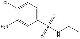 3-amino-4-chloro-N-ethylbenzene-1-sulfonamide|