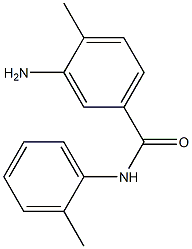 3-amino-4-methyl-N-(2-methylphenyl)benzamide Structure