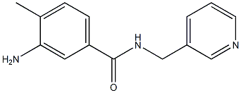  3-amino-4-methyl-N-(pyridin-3-ylmethyl)benzamide