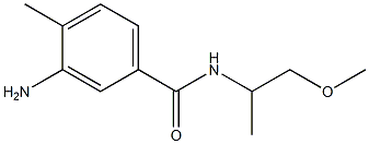 3-amino-N-(1-methoxypropan-2-yl)-4-methylbenzamide|