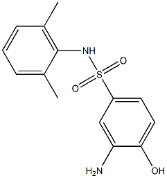 3-amino-N-(2,6-dimethylphenyl)-4-hydroxybenzene-1-sulfonamide
