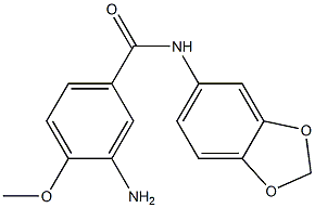 3-amino-N-(2H-1,3-benzodioxol-5-yl)-4-methoxybenzamide