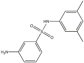3-amino-N-(3,5-dimethylphenyl)benzenesulfonamide Struktur