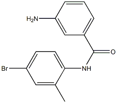 3-amino-N-(4-bromo-2-methylphenyl)benzamide|