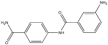 3-amino-N-(4-carbamoylphenyl)benzamide