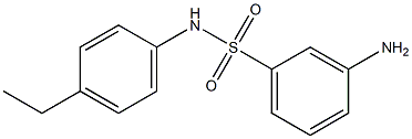 3-amino-N-(4-ethylphenyl)benzenesulfonamide