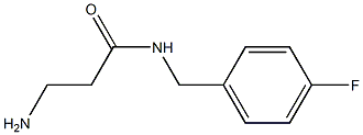 3-amino-N-(4-fluorobenzyl)propanamide